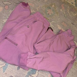 Pink/Purple figs scrubs